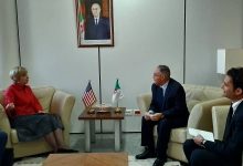 عمار بلاني،يستقبل سفيرة الولايات المتحدة الأمريكية بالجزائر
