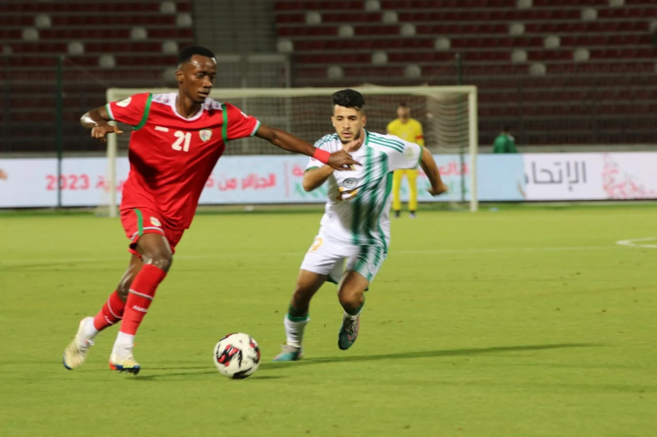 الألعاب العربية: المنتخب الوطني الأولمبي يتعادل سلبا مع نظيره العماني