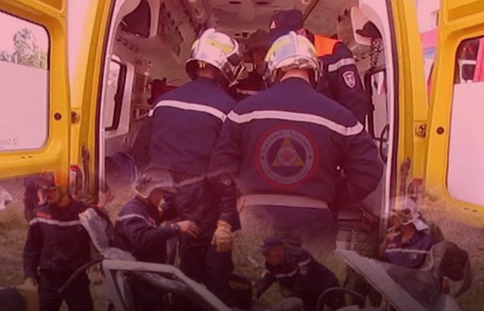 07 جرحى في حادث مرور ببسكرة