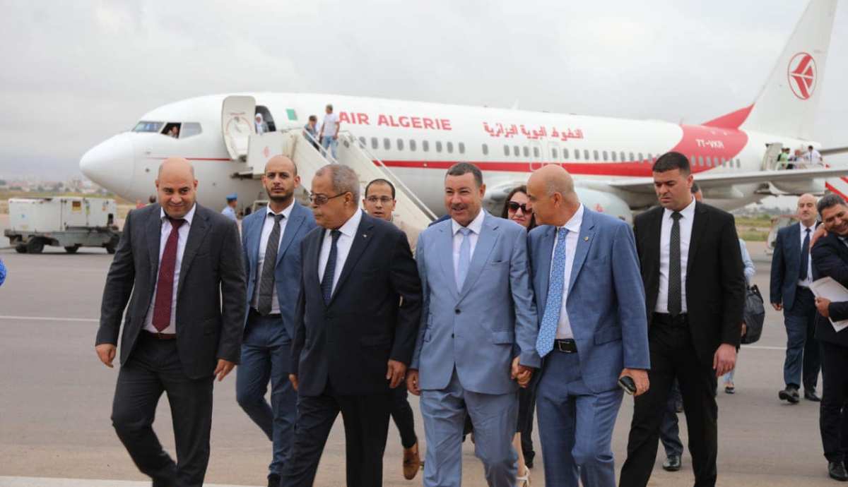 عون رفقة سفير الجزائر بإيطاليا في زيارة عمل بوهران