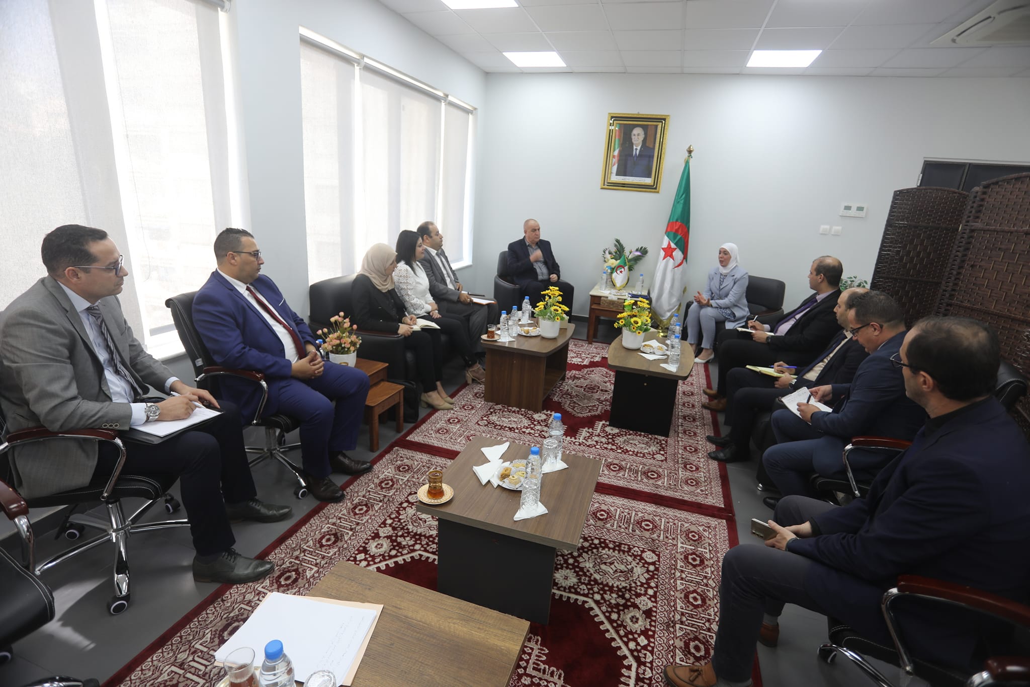 بن براهم يُبرز التجارب التي أطلقها المرصد هذه السنة خلال لقائه مع وزيرة الرقمنة