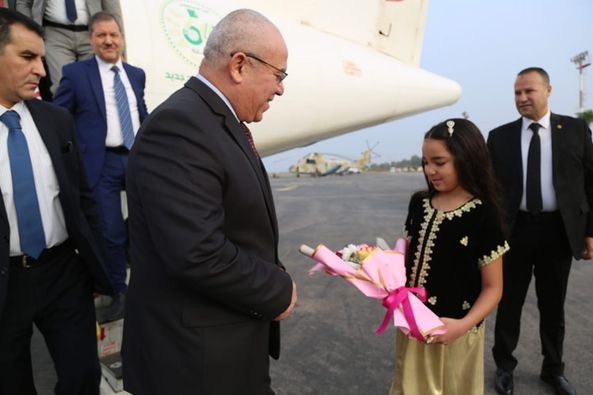 يوسف شرفة في زيارة عمل وتفقد إلى جيجل