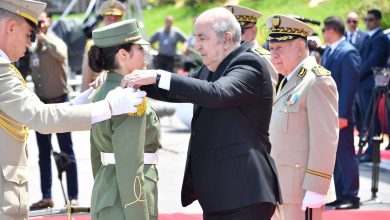 تخرج أول دفعة للعنصر النسوي لفائدة القوات البرية من الأكاديمية العسكرية لشرشال