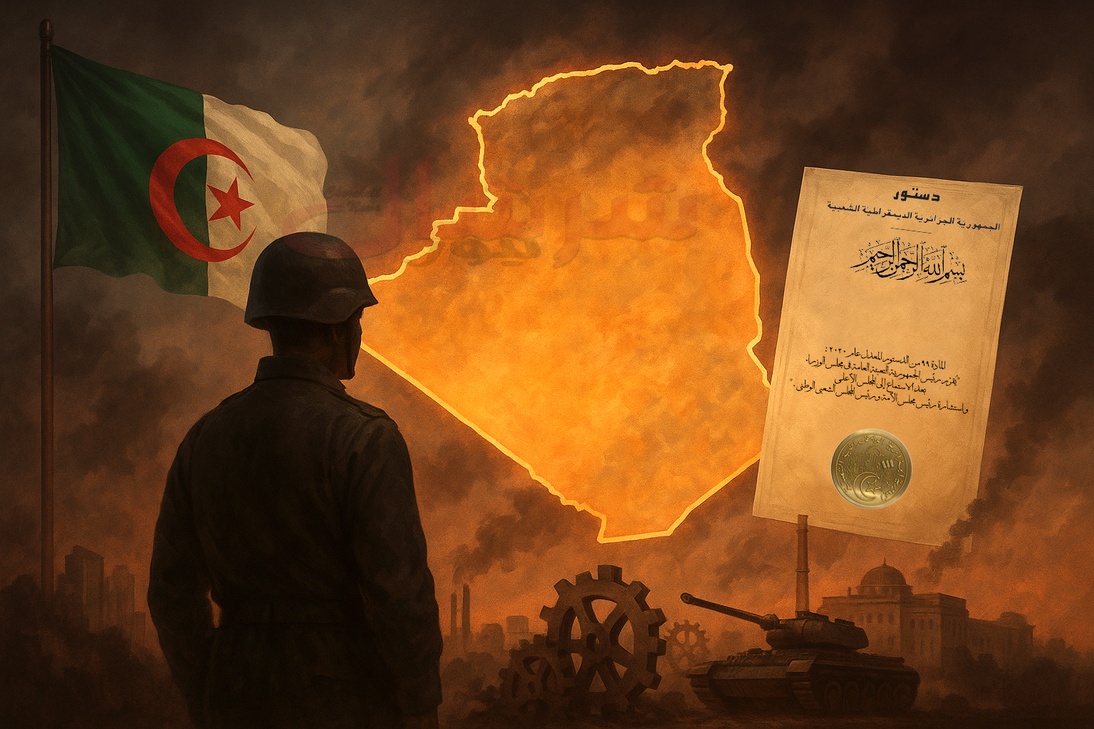 التعبئة العامة هي قرار سيادي تتخذه الدولة الجزائرية في أوقات الأزمات الخطيرة أو التهديدات العسكرية الوشيكة