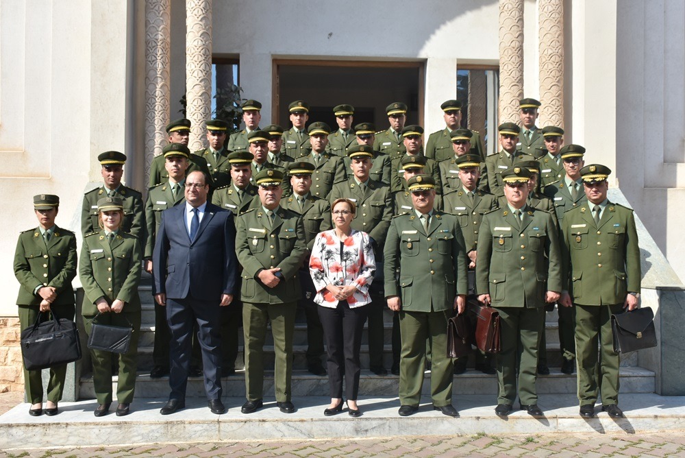 وفد من الدرك الوطني يزور وزارة العلاقات مع البرلمان