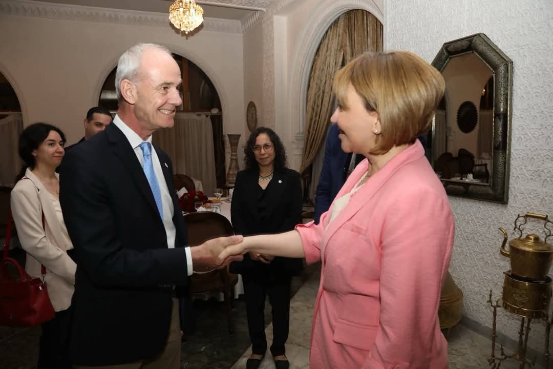 ابتسام حملاوي تلتقي ممثلي الصليب الأحمر في اجتماع تنسيقي رفيع المستوى