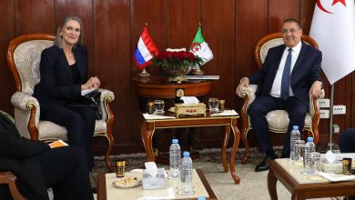 ابراهيم مراد يستقبل سفيرة مملكة هولندا بالجزائر