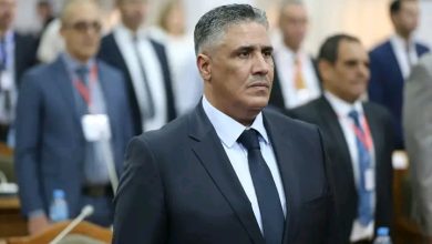 الوزير طارق بلعريبي خلال افتتاح الجمعية العامة لبنك شلتر إفريقيا بفندق الأوراسي، الجزائر.