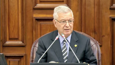 عزوز ناصري خلال كلمة اختتام الدورة البرلمانية بمجلس الأمة 2025