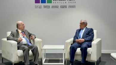 العرباوي يُجري بإشبيلية محادثات ثنائية مع رئيس الوزراء ووزير الخارجية والمغتربين لدولة فلسطين