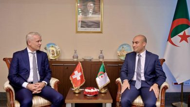 سفيان شايب يستقبل وزير العدل والشرطة لكونفدرالية سويسرا