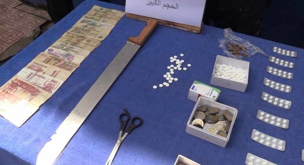 شرطة العاصمة تحجز قرابة الـ 8000 ألاف قرص مؤثر عقلي في ثلاث عمليات متفرقة