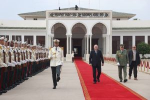 رئيس الجمهورية عبد المجيد تبون خلال زيارة رسمية إلى إيطاليا