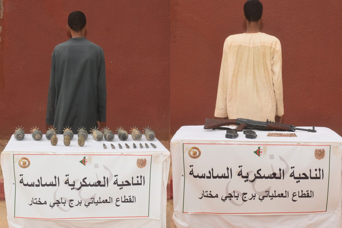 إرهابيان يسلّمان نفسيهما للسلطات العسكرية ببرج باجي مختار