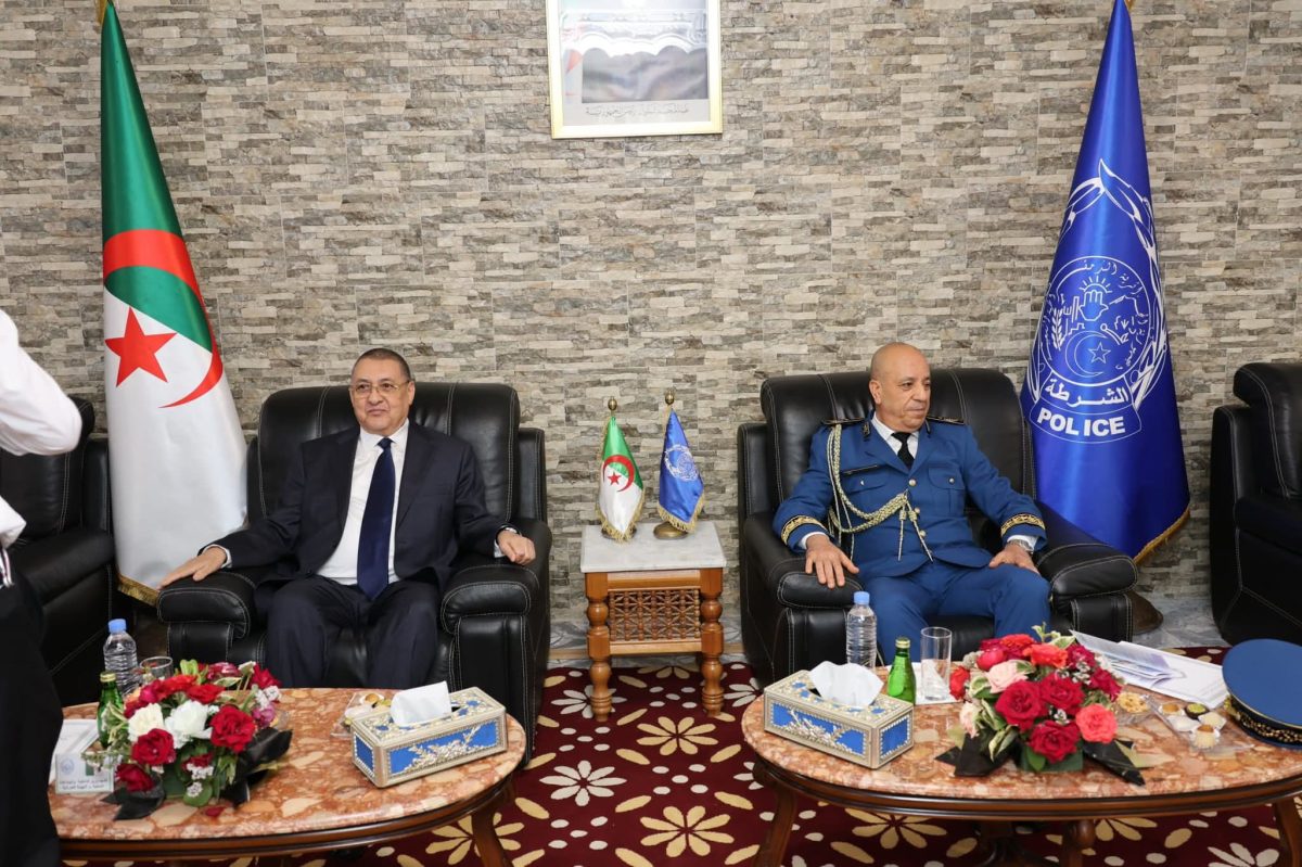 وزير الداخلية إبراهيم مراد يبعث رسالة بمناسبة الذكرى 63 لتأسيس الشرطة الجزائرية.