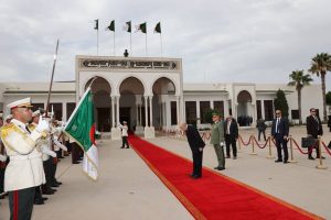 رئيس الجمهورية عبد المجيد تبون خلال زيارة رسمية إلى إيطاليا