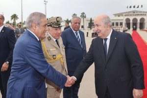 رئيس الجمهورية عبد المجيد تبون خلال زيارة رسمية إلى إيطاليا