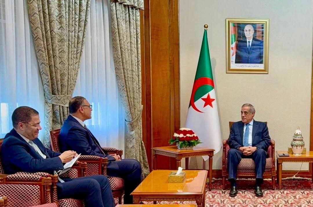 نذير العرباوي يستقبل سفيري مصر وباكستان بقصر الحكومة