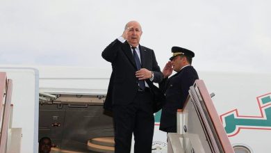 رئيس الجمهورية عبد المجيد تبون خلال زيارة رسمية إلى إيطاليا