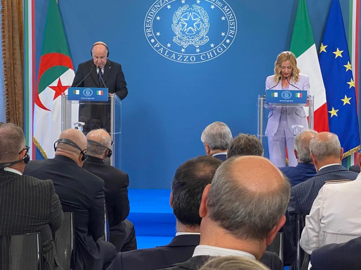 الرئيس تبون وجورجيت ميلوني يعلنان من روما توسع الشراكة الجزائرية الإيطالية نحو مجالات الزراعة والثقافة والأمن.