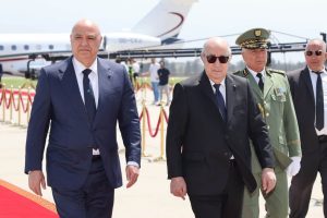 الرئيس تبون يستقبل الرئيس اللبناني جوزيف عون في مطار هواري بومدين الدولي