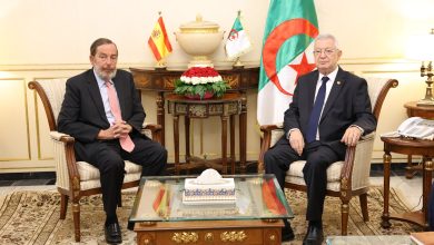 رئيس مجلس الأمة يستقبل سفير مملكة إسبانيا بالجزائر