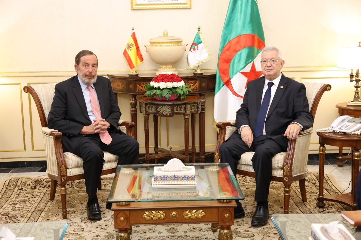 رئيس مجلس الأمة يستقبل سفير مملكة إسبانيا بالجزائر