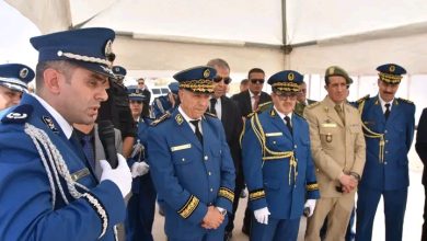 علي بداوي خلال تدشين المركز الولائي للمراقبة بالفيديو في ورقلة