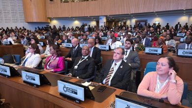 وزير التجارة كمال رزيق يلقي كلمة خلال قمة أنظمة الغذاء في أديس أبابا