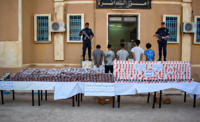 الإطاحة بشبكة إجرامية وضبط أزيد من 150 ألف قرص من المؤثرات العقلية بإن قزام