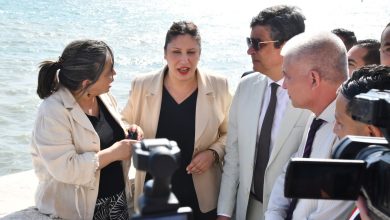 وزيرة البيئة نجيبة جيلالي تتفقد مشروع تثمين الطحالب البحرية بشاطئ ليدان في بولوغين ضمن زيارة ميدانية لولاية الجزائر