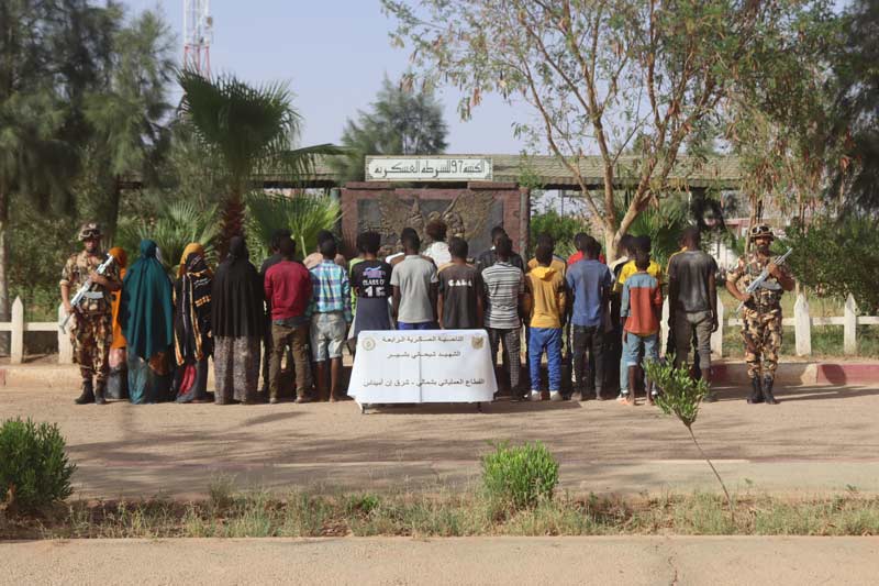 معدات تنقيب غير قانونية عن الذهب تم حجزها من طرف الجيش الوطني الشعبي
