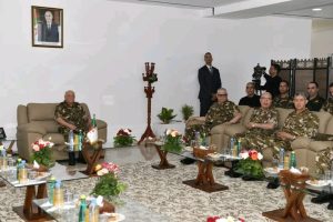 الفريق مصطفى سماعلي خلال تدشين مركز الراحة العائلي للجيش الوطني الشعبي بزموري