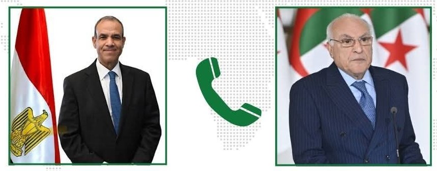 وزير الخارجية أحمد عطاف يتلقى اتصالاً من نظيره المصري بدر عبد العاطي لتقديم التعازي في حادث الحراش
