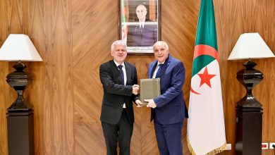 أحمد عطاف يستقبل السفير الجديد لجمهورية النمسا ولفغونغ سبادينغر بمقر وزارة الخارجية الجزائرية