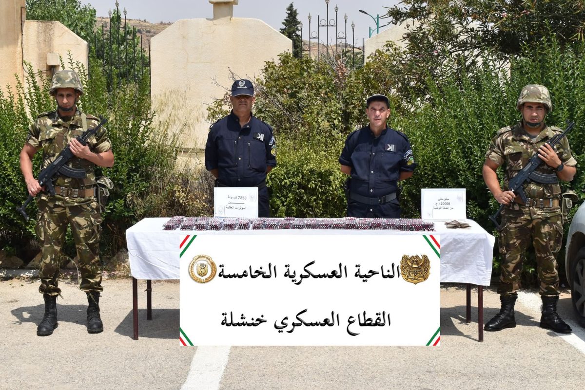 الجيش الوطني الشعبي يحبط محاولات إدخال الكيف المعالج عبر المغرب