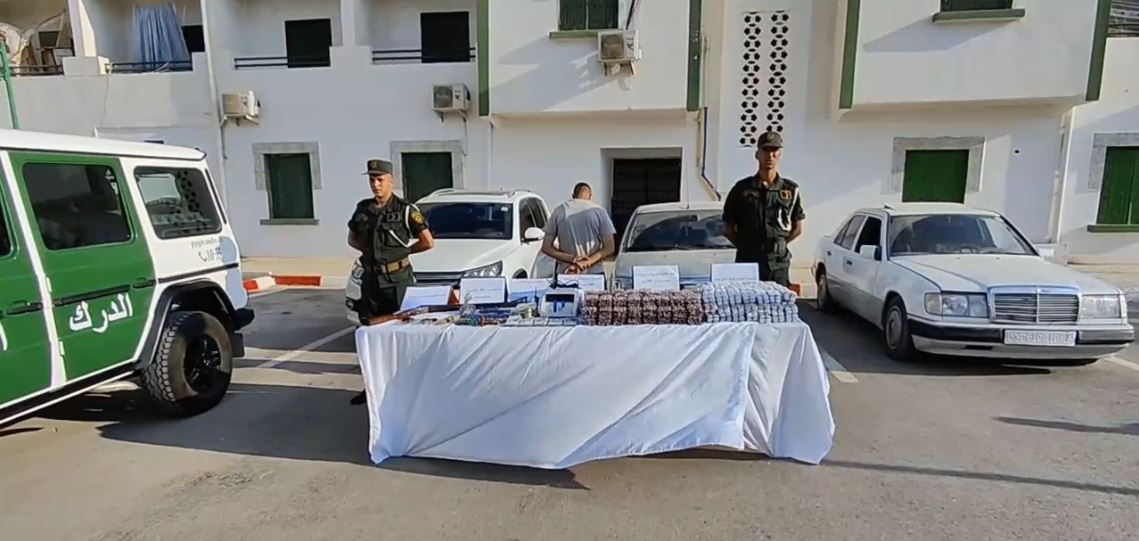 حجز كمية ضخمة من المؤثرات العقلية في ولاية تبسة