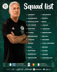 مدرب المنتخب الوطني فلاديمير بيتكوفيتش يعلن قائمة الخضر لتصفيات كأس العالم 2026