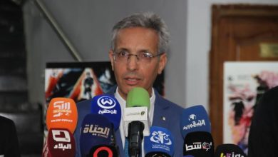 وزير الثقافة زهير بللو خلال افتتاح أيام الفيلم الثوري بالجزائر العاصمة