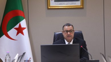 وزير النقل السعيد سعيود خلال ترؤسه اجتماعًا تنسيقيًا حول معرض التجارة البينية الإفريقية 2025 بمقر الوزارة في الجزائر العاصمة