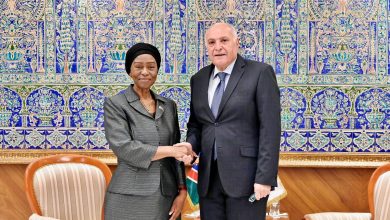 أحمد عطاف يستقبل سفيرة ناميبيا باندوليني كاينو شينجانج بمقر وزارة الخارجية الجزائرية