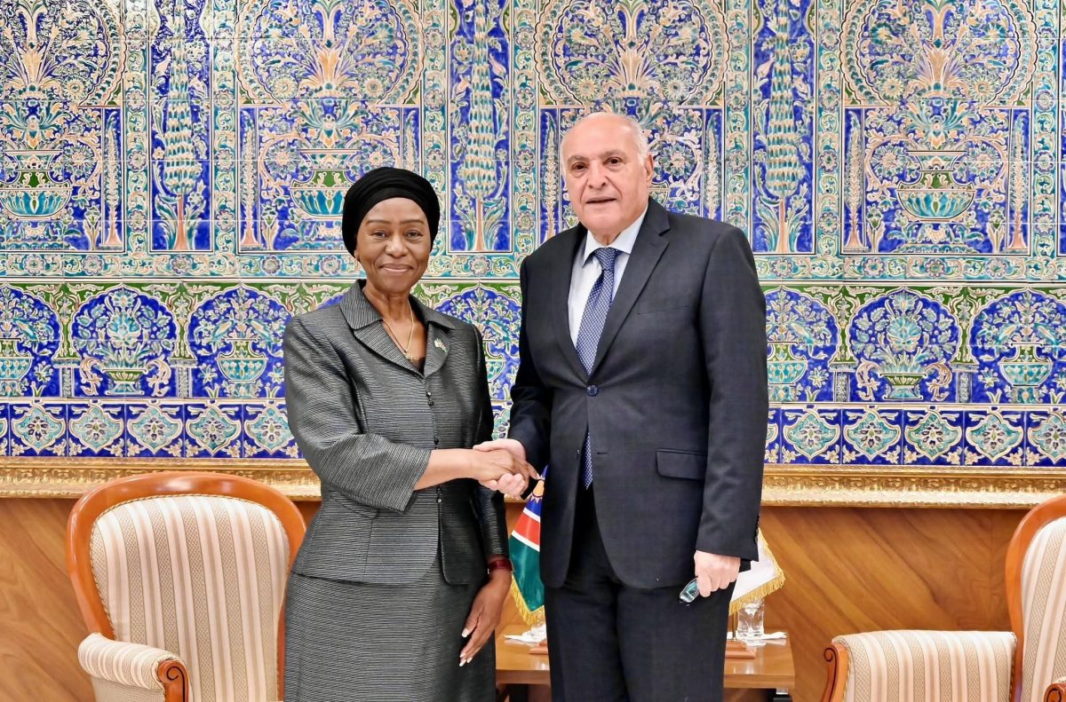 أحمد عطاف يستقبل سفيرة ناميبيا باندوليني كاينو شينجانج بمقر وزارة الخارجية الجزائرية