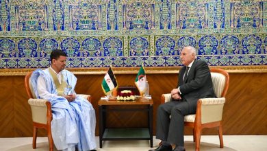 وزير الخارجية أحمد عطاف يستقبل نظيره الصحراوي محمد يسلم بيسط في مقر وزارة الخارجية الجزائرية