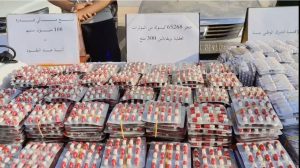 الدرك الوطني يحبط بولاية تبسة عملية تهريب ضخمة للمؤثرات العقلية