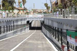 وزير النقل السعيد سعيود، يشرف رفقة وزير الأشغال العمومية والمنشآت القاعدية، لخضر رخروخ على وضع النفق الأرضي بمدينة المحمدية بولاية معسكر حيز الخدمة