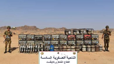 مفارز الجيش الوطني الشعبي تحجز معدات تنقيب غير مشروع عن الذهب