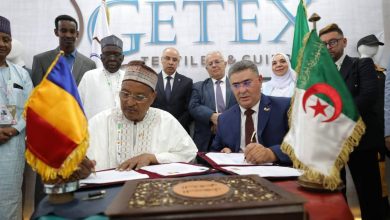 توقيع عقد شراكة بين مجمع جيتكس للنسيج والجلود ومجموعة ALMAHRI من تشاد خلال IATF2025