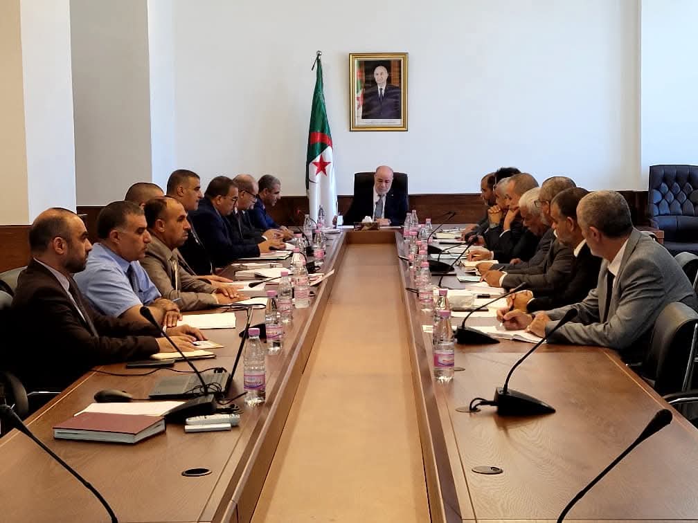 وزير الشؤون الدينية يوسف بلمهدي في اجتماع تحضيري للأسبوع الوطني للقرآن الكريم