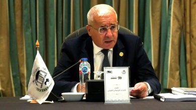 إبراهيم بوغالي خلال افتتاح الدورة 39 للجنة التنفيذية للاتحاد البرلماني العربي بالقاهرة