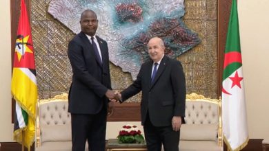 الرئيس عبد المجيد تبون يستقبل الرئيس الموزمبيقي دانيال تشابو في الجزائر